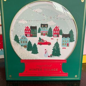 Winter Village Holiday Candy Box